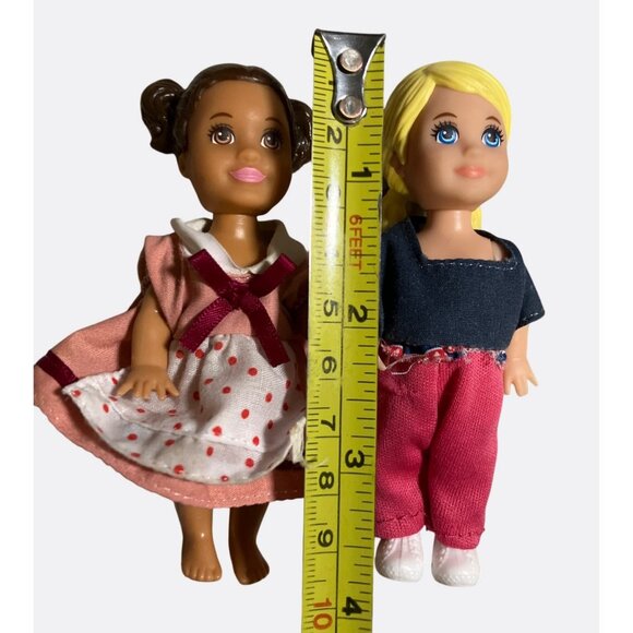 Mattel Miniature Doll Lot With Clothes & Accessories Custom Lot - Picture 6 of 9